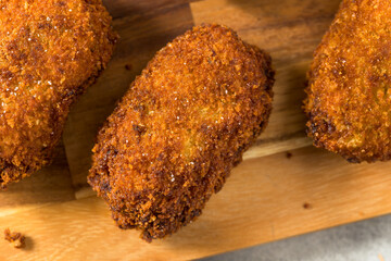 Homemade Japanese Beef Korokke Croquette