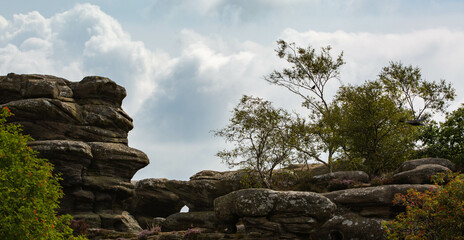 Brimham Rocks National trust Yorkshire