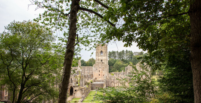 Fountains Abbey and Studley Royal Water Gardens Yorkshire