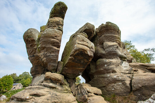 Brimham Rocks National trust Yorkshire