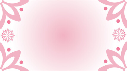 art illustration background abstract of floral seamless pattern with flowers