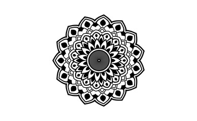 
Mandala  pattern Stencil doodles, Round ornament patterns for Henna, Mehndi, Tattoo, Coloring book page