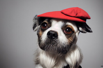 Dog with Hat 