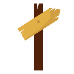 Sign Wood Illustration 