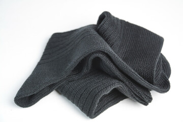 Men's warm insulated socks on white