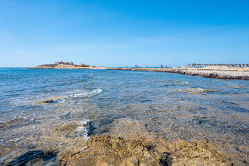 The Island of Correnti in Portopalo in Sicily