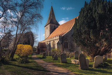Holy Trinity Church, Bosham, Near Chichester, West Sussex, England, UK