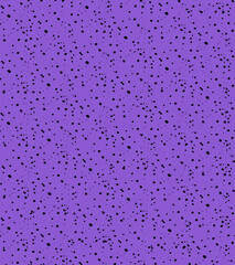 Abstract dotted messy texture, vector seamless pattern