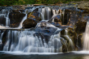 Obraz premium waterfall in the mountains