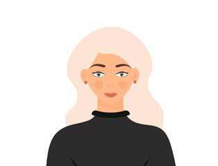 Young beautiful woman