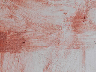 Naklejka premium Wall texture with applied red mortar