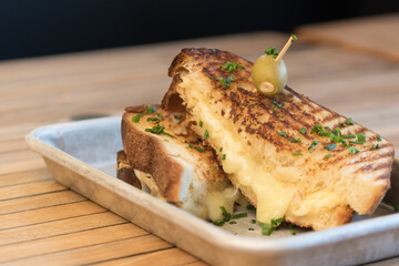 Grilled cheese sandwich