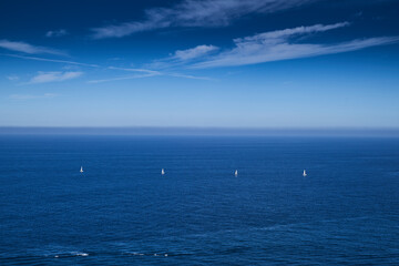 Obraz premium Four Sailsmen