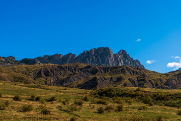 The Tena Valley in the Spanish Pyrenees, near Sallent de Gallego, in the province of Huesca, Aragon, Spain