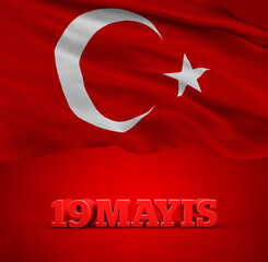 Turkish Flag, May 19th - Turkey