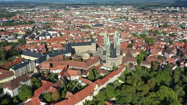 Bamberg in Deutschland aus der Luft | Luftaufnahme von Bamberg