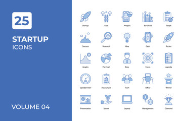 Startup icons collection.