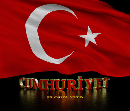 Turkish Flag, Republic Day - Turkey