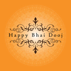 Simple Greeting Card Bhai Dooj 