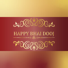 Simple Greeting Card Bhai Dooj 