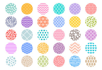 Keychain textured patterns. Keyring templates. Mermaid, chevron.