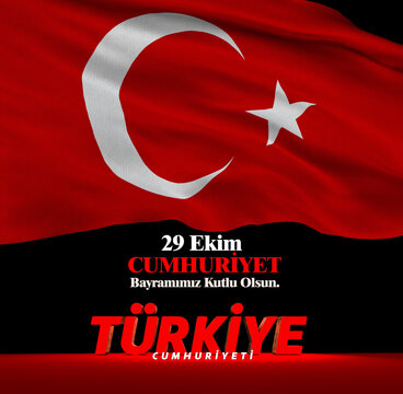 Turkish Flag, Republic Day - Turkey