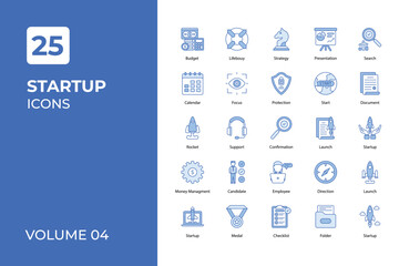 Startup icons collection.