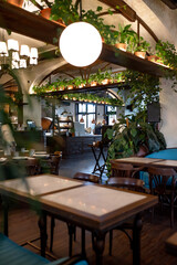 interior of ittalian restaurant