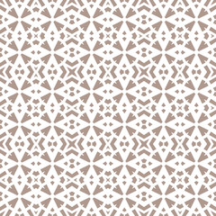 Geometric pattern. Seamless vector background. Ethnic graphic design.