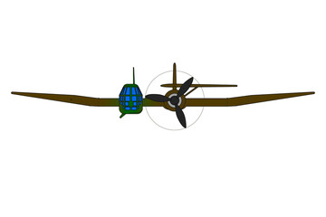 Avión de observación de hélice