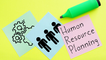 Human Resource Planning HRP is shown using the text