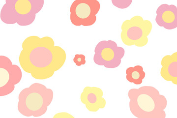 seamless pattern with easter eggs