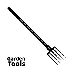 fork small for loosening icon flat vector