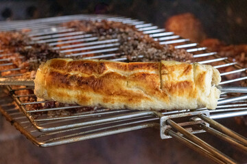 Garlic bread, the delicious accompaniment of barbecue gaúcho.	