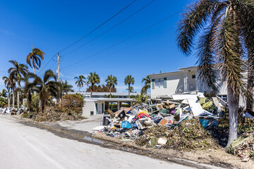 Orkaan Ian Aftermath Napels, Florida