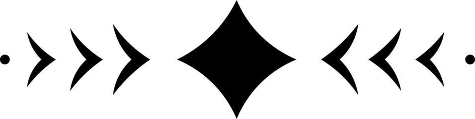 Obraz premium Calligraphy Swirl Decorative Design Element