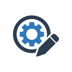 Setting edit Icon - Design Development Icon