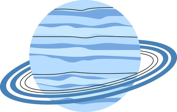 Uranus Astronomy Space Planet Solar System Clipart