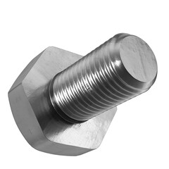 3d rendering illustration of a bolt