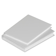 3d rendering illustration of a stack of books