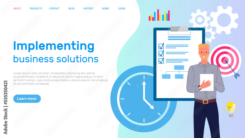 Poster analytics information and development statistics. web analysis measure, product testing technology. 
