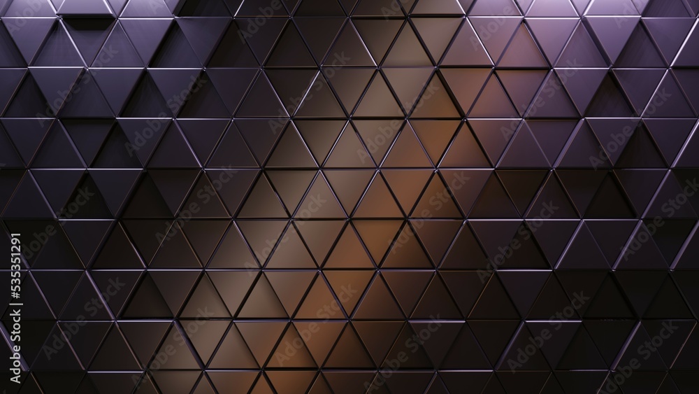 Aufkleber Modern abstract background. Triangle pattern. Abstract 3d