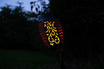 Lantern lighting up the night!