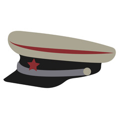 Peaked cap hat