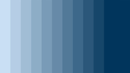 Vector Illustration of color gradient from light blue to dark blue vector. light blue to dark blue color palette vector illustration. Vertical Stripes Background.