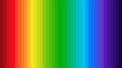Vector Illustration of color gradient from spectrum colors. spectrum colors palette vector illustration. Vertical Stripes Background.