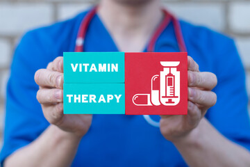 Concept of vitamin therapy. Multivitamin complex. Multi vitamins supplements. Healthy lifestyle.