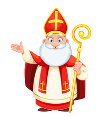 Saint Nicholas or Sinterklaas. Merry Christmas - 535366698