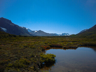 Camino de los Tres, Mountain Fitz Roy, El Chalten, Patagonia Argentina