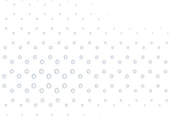 Light blue vector background with bubbles.